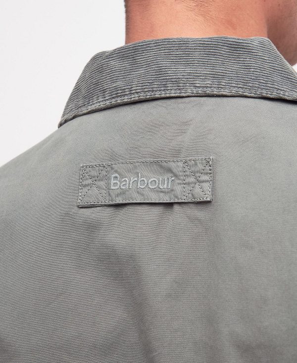 Barbour Cotton Salter Overshirt Agave | BABO87459