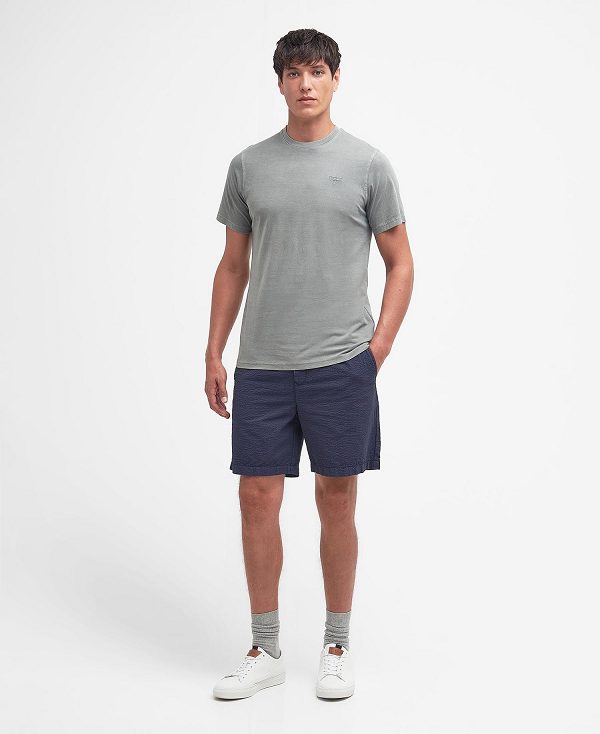 Barbour Cotton T-shirt Grey | BABO88310