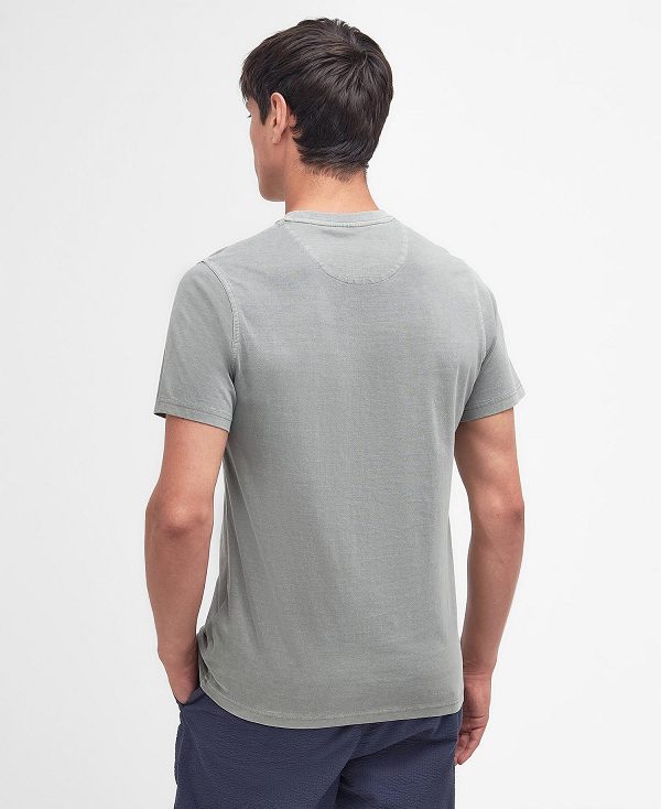 Barbour Cotton T-shirt Grey | BABO88310