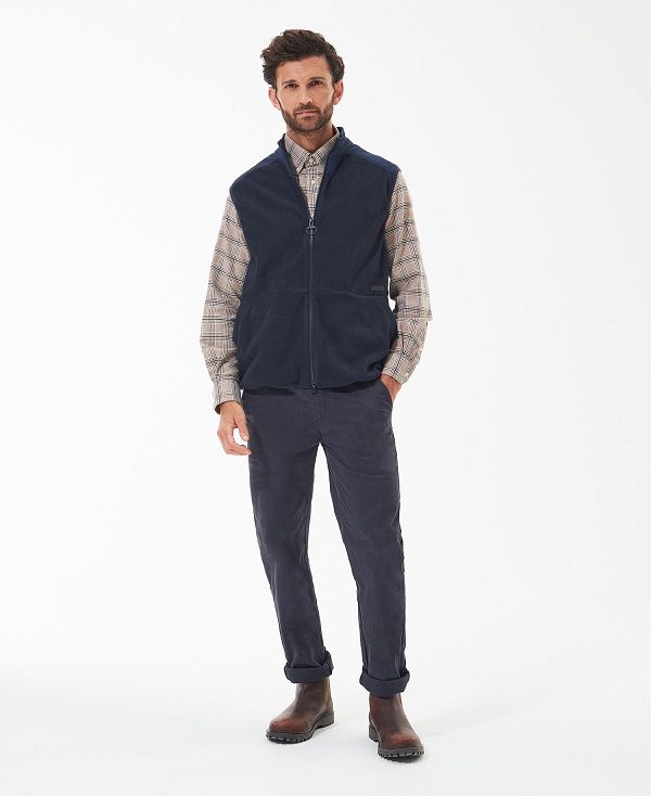 Barbour Country Fleece Gilet Navy | BABO88718