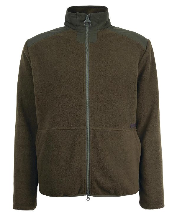 Barbour Country Fleece Jacket Green | BABO88734