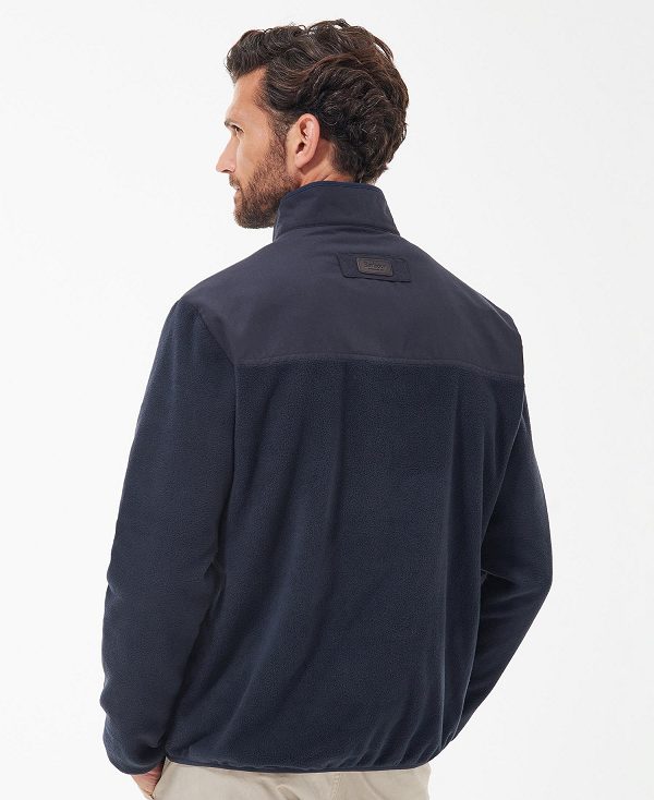 Barbour Country Fleece Jacket Navy | BABO88715