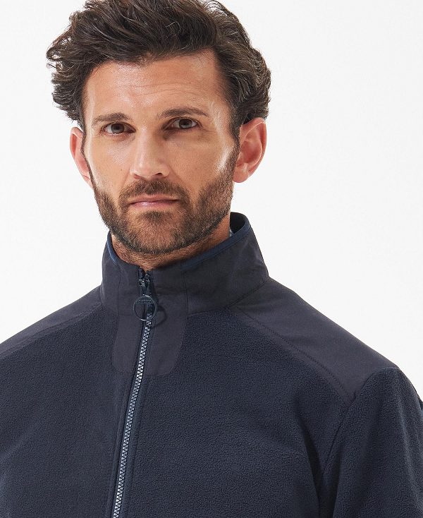 Barbour Country Fleece Jacket Navy | BABO88715