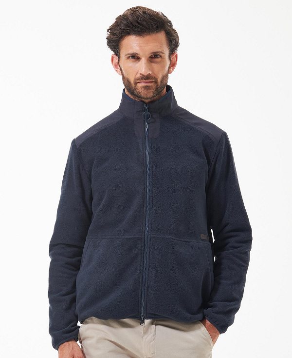 Barbour Country Fleece Jacket Navy | BABO88715