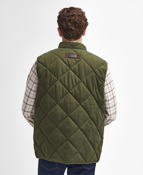 Barbour Country Liddesdale Gilet Olive | BABO87570