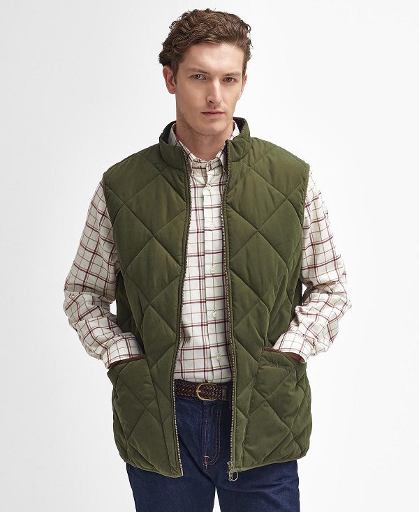 Barbour Country Liddesdale Gilet Olive | BABO87570