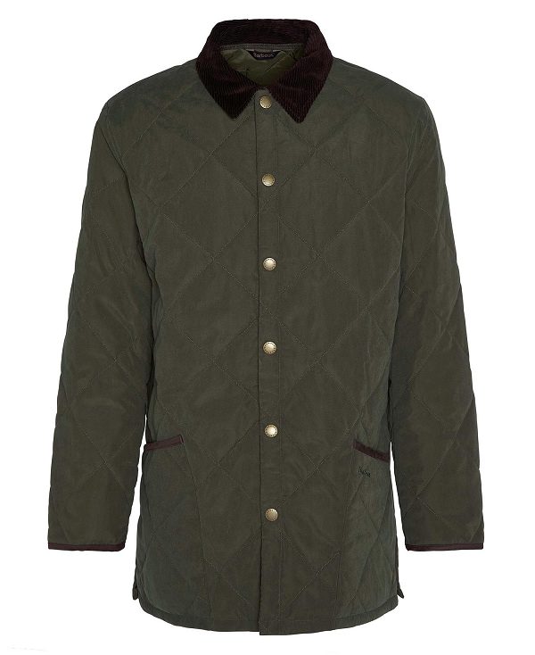 Barbour Country Liddesdale Quilted Jacket Olive | BABO87373