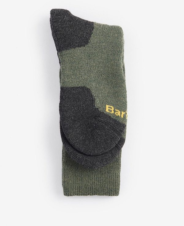 Barbour Cragg Boot Socks Navy Mix | BABO89150