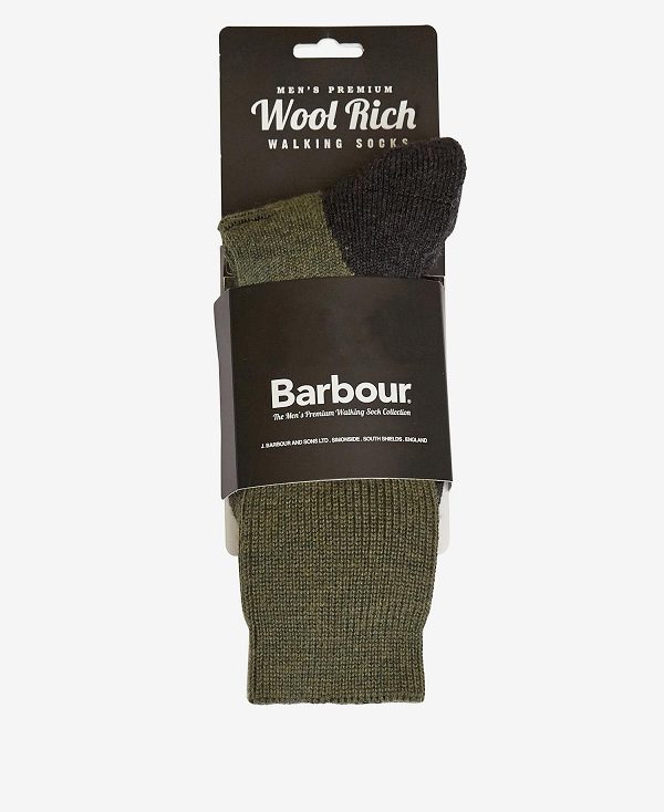 Barbour Cragg Boot Socks Navy Mix | BABO89150