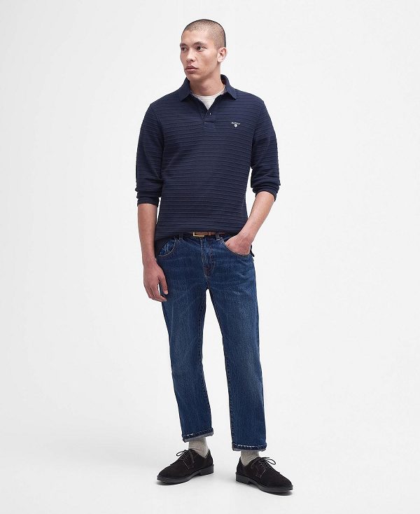 Barbour Cramlington Polo Shirt Navy | BABO88057