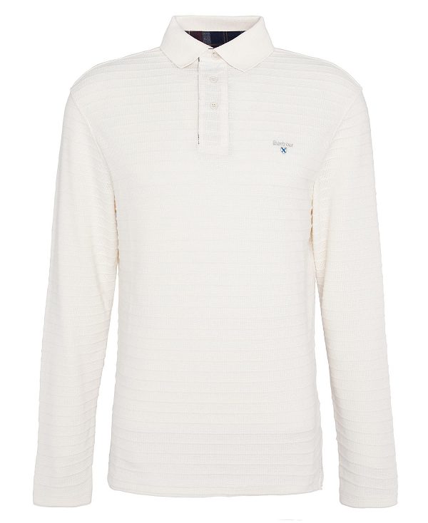 Barbour Cramlington Polo Shirt White | BABO88058