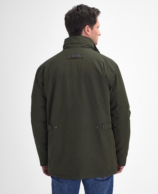 Barbour Cranston Waterproof Jacket Green | BABO87414