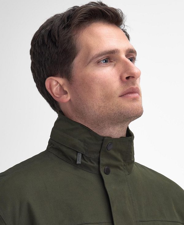 Barbour Cranston Waterproof Jacket Green | BABO87414