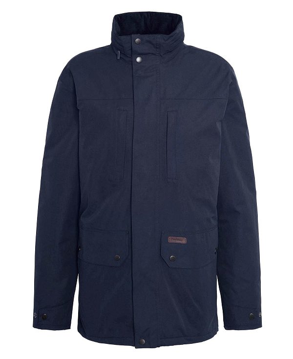 Barbour Cranston Waterproof Jacket Navy | BABO87415