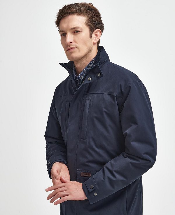 Barbour Cranston Waterproof Jacket Navy | BABO87415