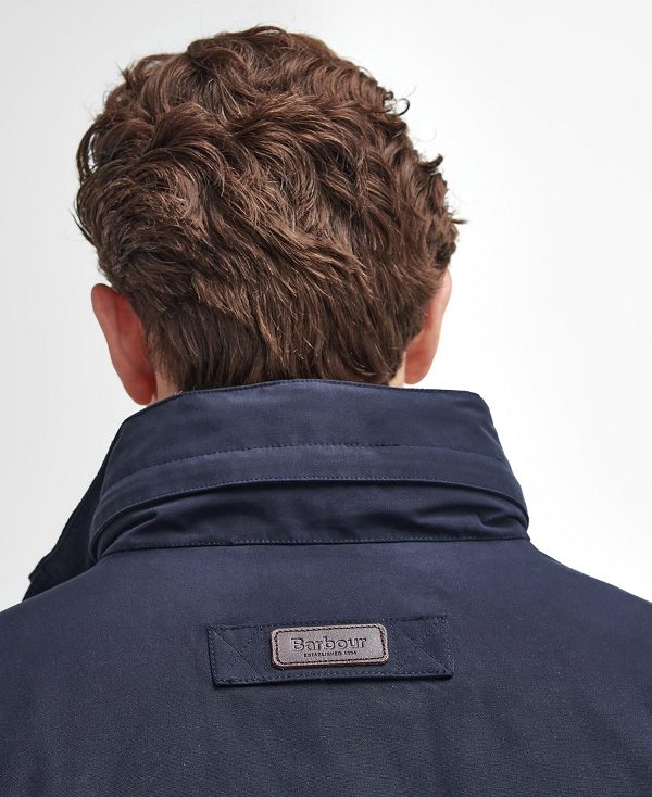 Barbour Cranston Waterproof Jacket Navy | BABO87415