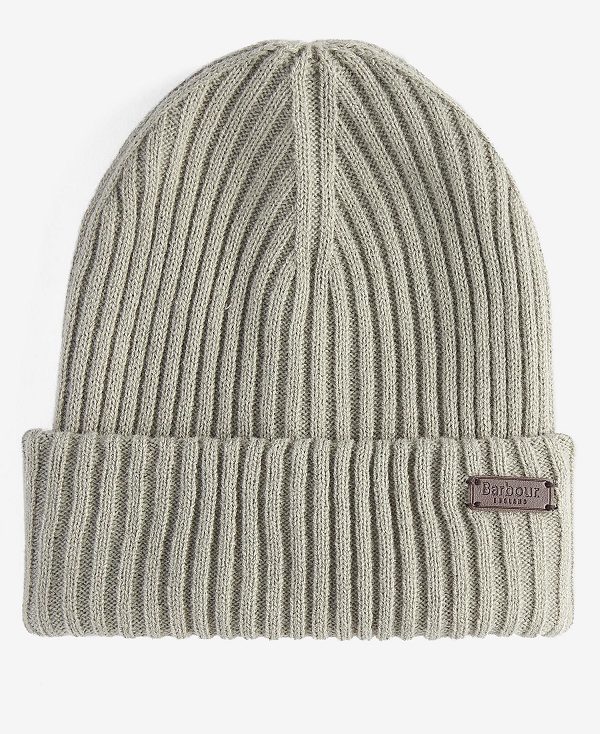 Barbour Crimdon Beanie & Scarf Gift Set Grey | BABO89119