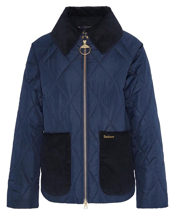 Barbour Dalroy Quilted Jacket Navy/Classic | BABO89355