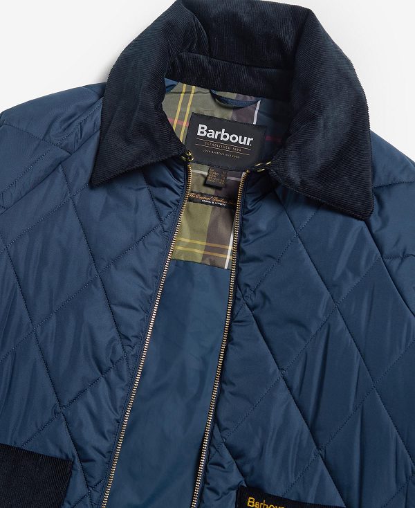 Barbour Dalroy Quilted Jacket Navy/Classic | BABO89355