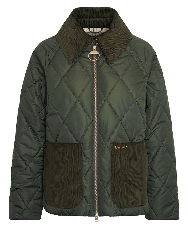 Barbour Dalroy Quilted Jacket Olive/Ancient | BABO89369