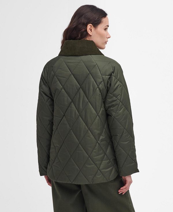 Barbour Dalroy Quilted Jacket Olive/Ancient | BABO89369