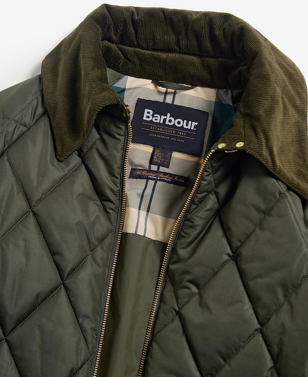 Barbour Dalroy Quilted Jacket Olive/Ancient | BABO89369