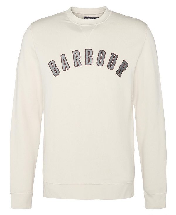 Barbour Danby Logo Sweatshirt Rainy Day | BABO88468