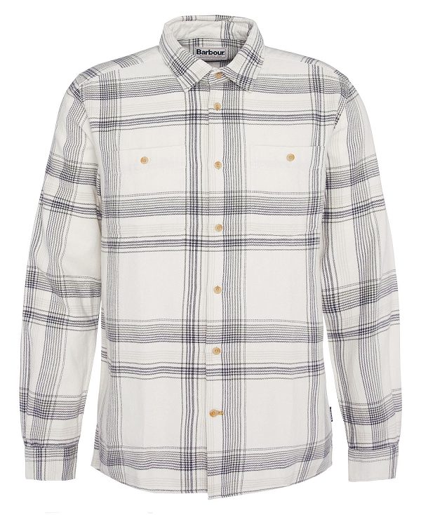 Barbour Dartmouth Tailored Shirt Beige | BABO87673