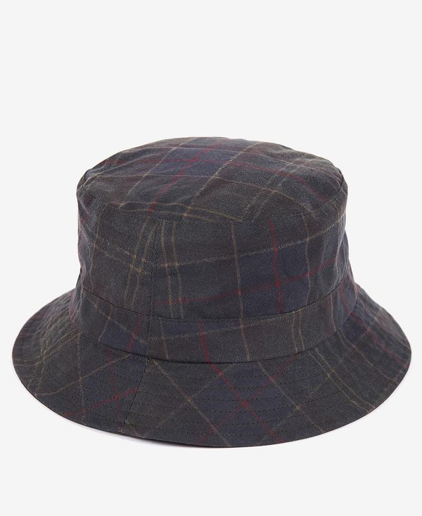 Barbour Darwen Wax Sports Hat Classic Tartan | BABO89076