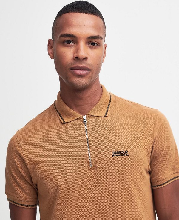 Barbour Dean Polo Shirt Desert | BABO88071