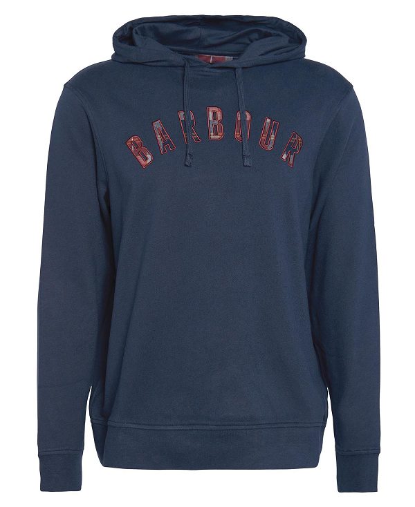 Barbour Debson Hoodie Classic Navy | BABO88443