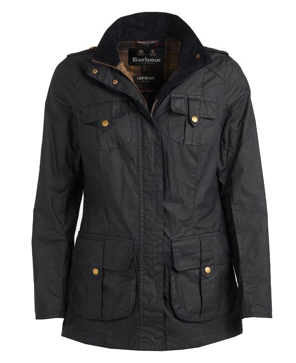 Barbour Defence Lightweight Waxed Jacket Royal Navy/Classic | BABO89187