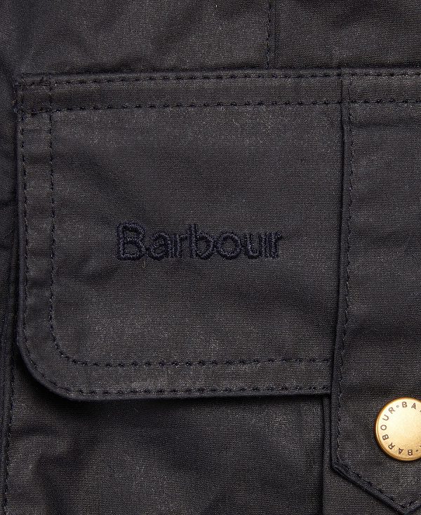 Barbour Defence Lightweight Waxed Jacket Royal Navy/Classic | BABO89187