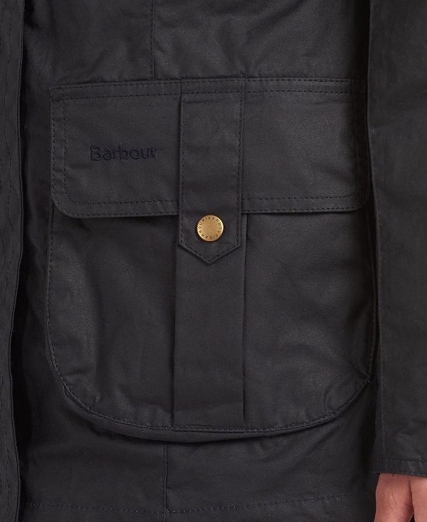 Barbour Defence Lightweight Waxed Jacket Royal Navy/Classic | BABO89187