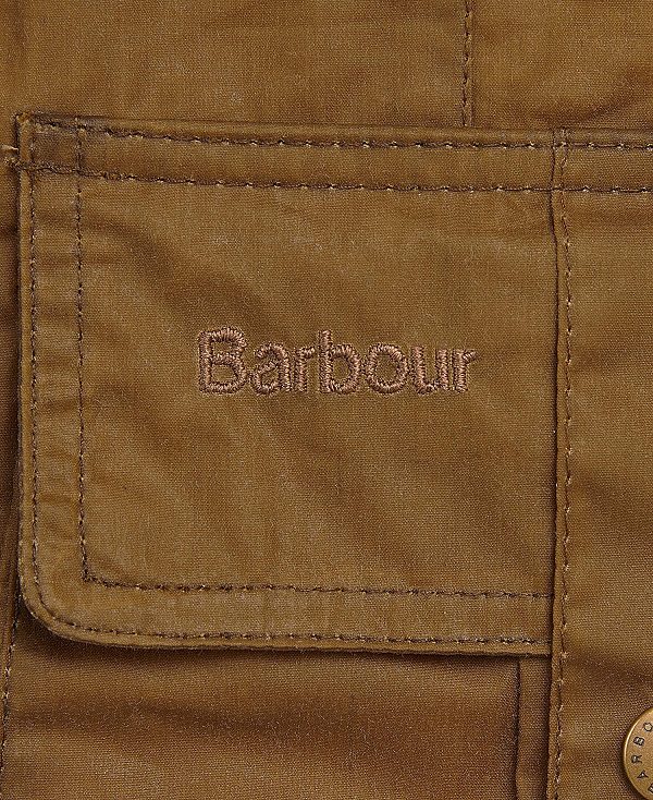 Barbour Defence Lightweight Waxed Jacket Sand/Classic | BABO89189