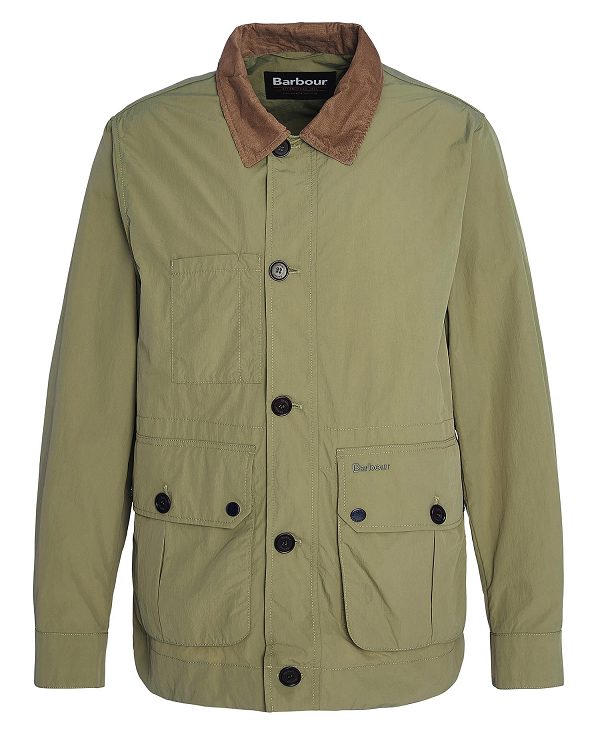 Barbour Denby Casual Jacket Bleached Olive | BABO87483