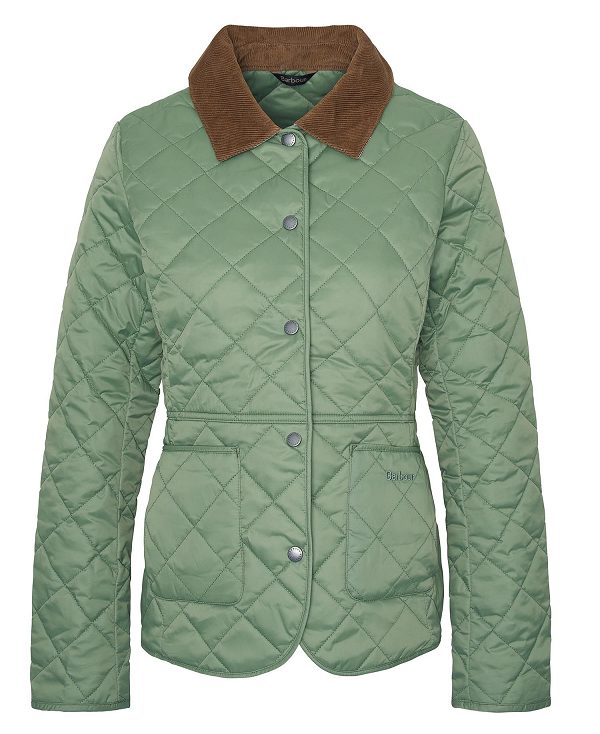 Barbour Deveron Quilted Jacket Bayleaf | BABO89295