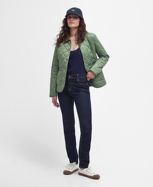 Barbour Deveron Quilted Jacket Bayleaf | BABO89295