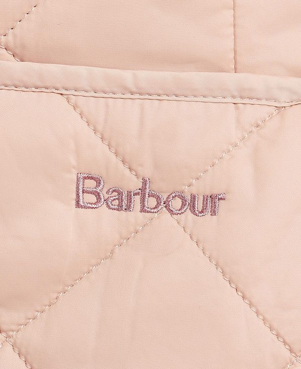 Barbour Deveron Quilted Jacket Black/Olive | BABO89248