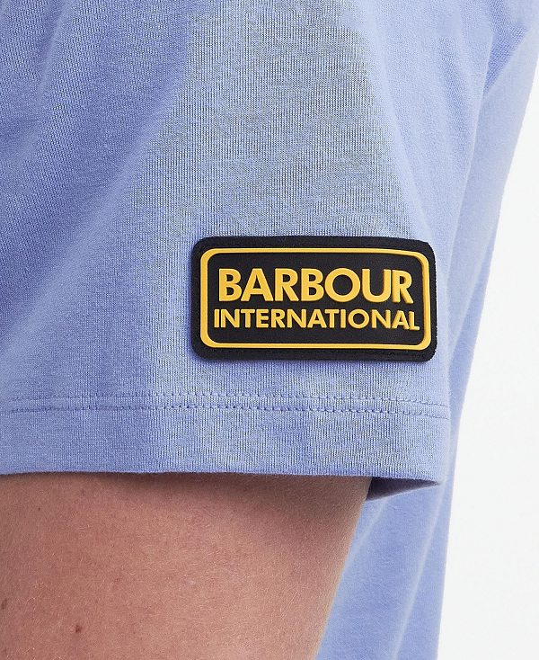 Barbour Deviser T-shirt Enfield Blue | BABO88332