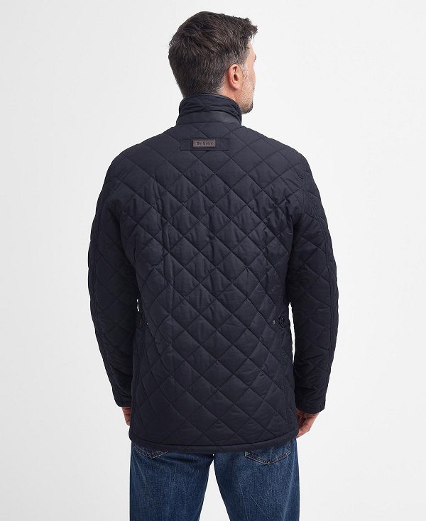 Barbour Devon Quilted Jacket Navy | BABO87368