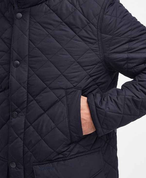 Barbour Devon Quilted Jacket Navy | BABO87368