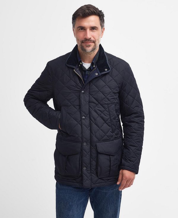 Barbour Devon Quilted Jacket Navy | BABO87368