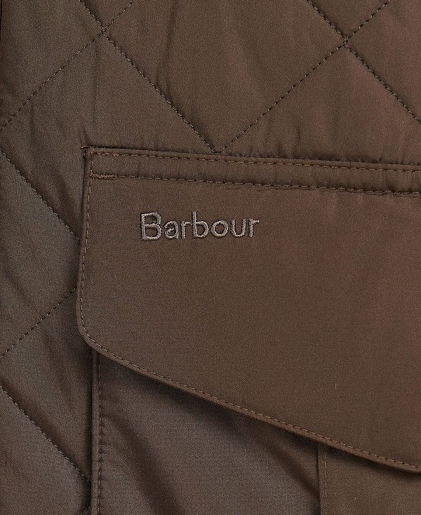 Barbour Devon Quilted Jacket Olive | BABO87367