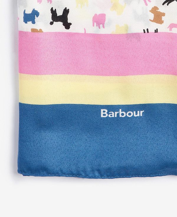 Barbour Dog Print Scarf Classic Multi | BABO90071