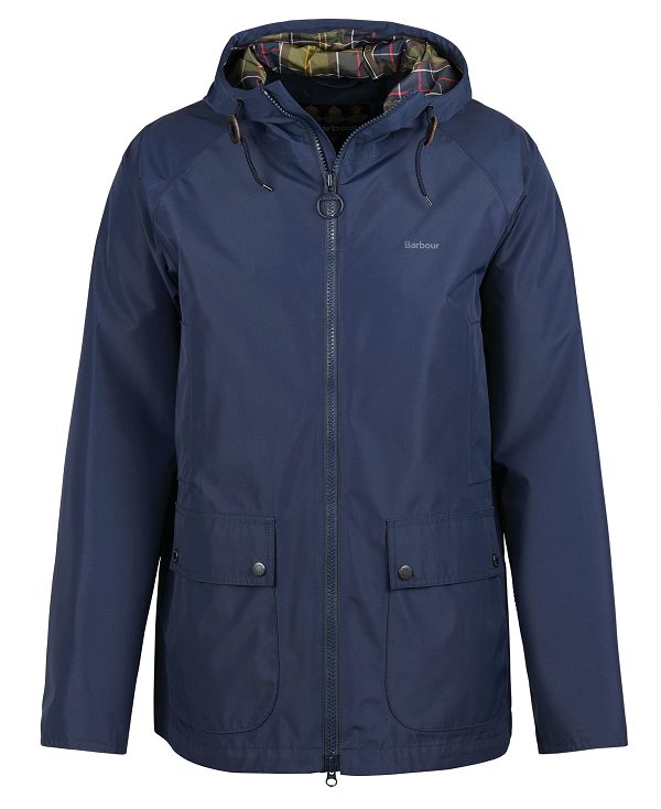 Barbour Domus Waterproof Jacket Navy | BABO87417