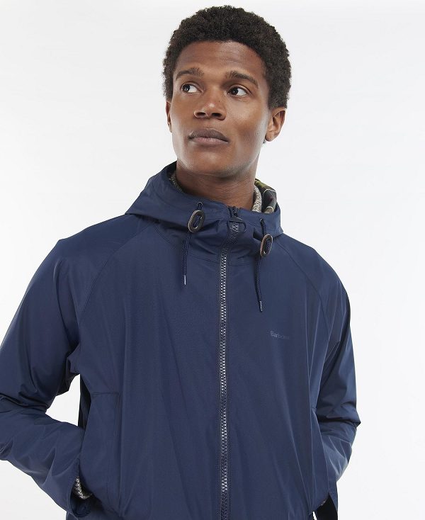 Barbour Domus Waterproof Jacket Navy | BABO87417