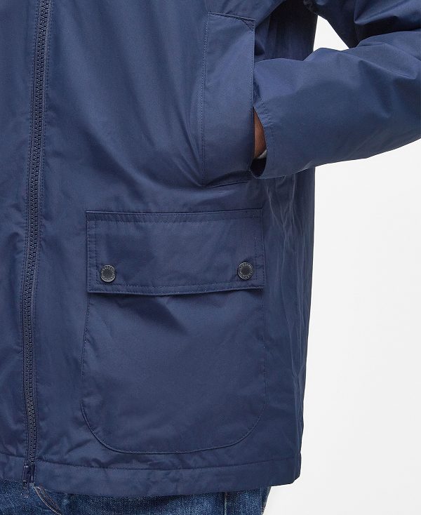 Barbour Domus Waterproof Jacket Navy | BABO87417