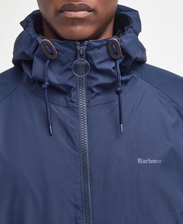 Barbour Domus Waterproof Jacket Navy | BABO87417