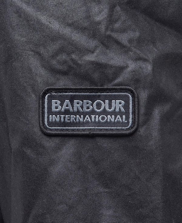 Barbour Duke Wax Jacket Black | BABO87175